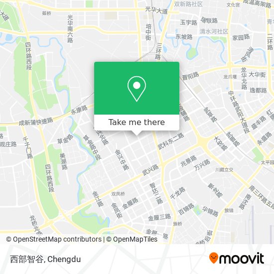 西部智谷 map