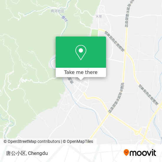 唐公小区 map