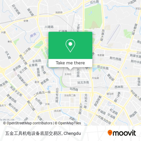 五金工具机电设备底层交易区 map