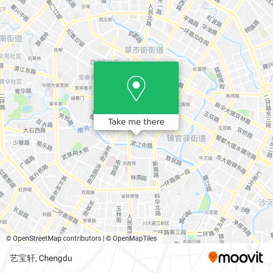 艺宝轩 map