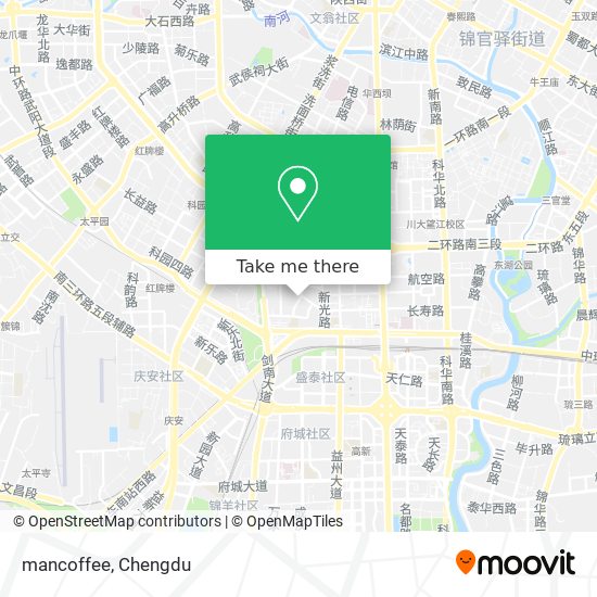 mancoffee map