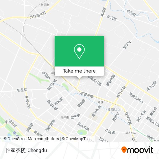 怡家茶楼 map