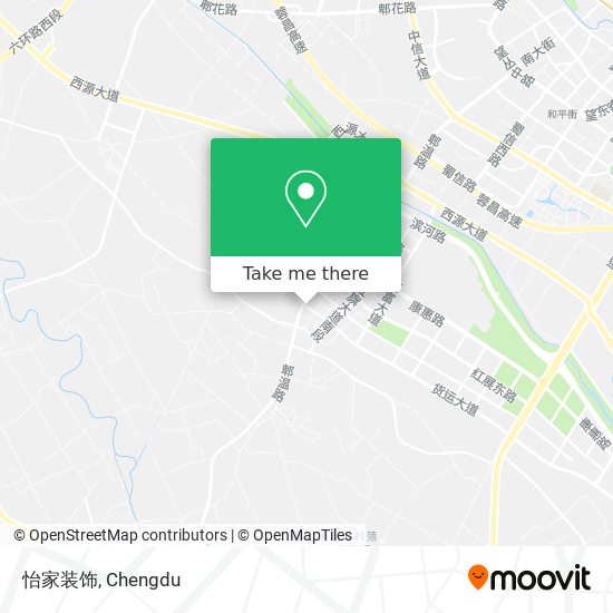 怡家装饰 map