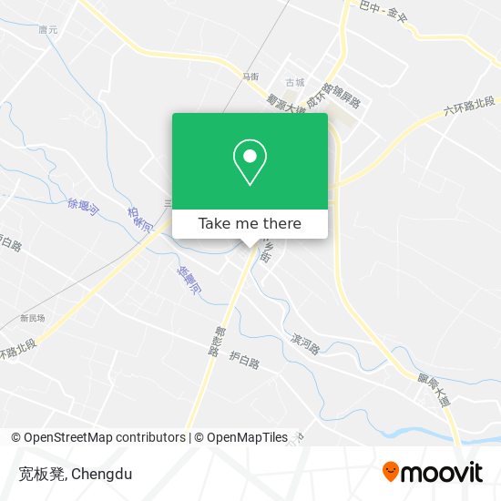 宽板凳 map
