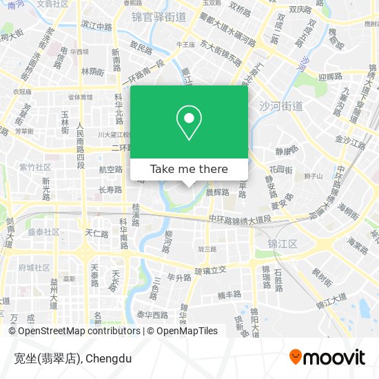 宽坐(翡翠店) map