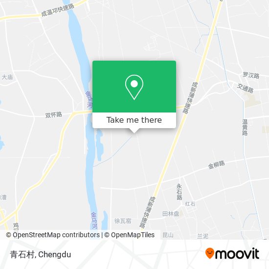 青石村 map