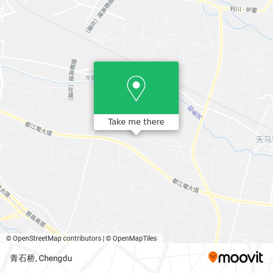 青石桥 map