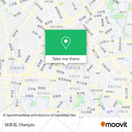 锦翠苑 map