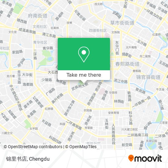 锦里书店 map
