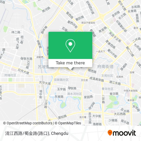 清江西路/蜀金路(路口) map