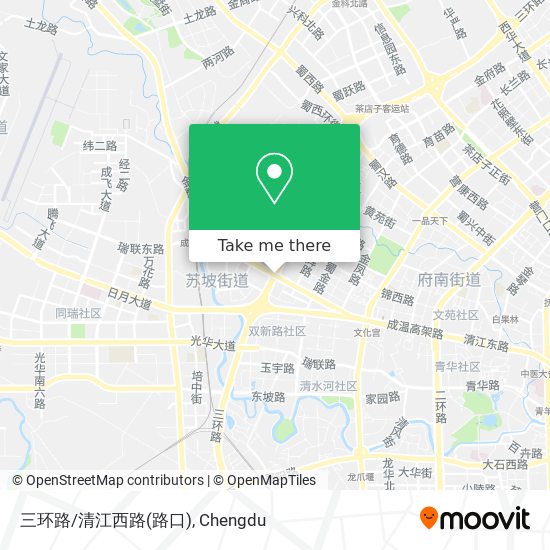 三环路/清江西路(路口) map