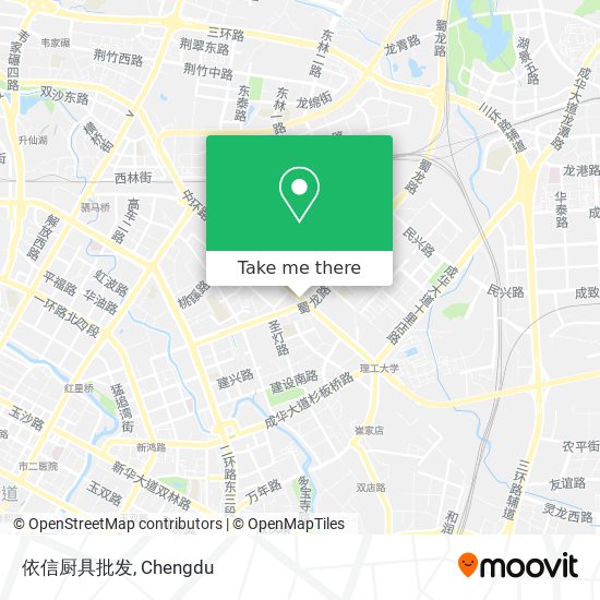 依信厨具批发 map
