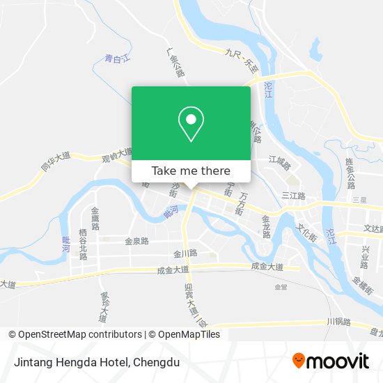 Jintang Hengda Hotel map