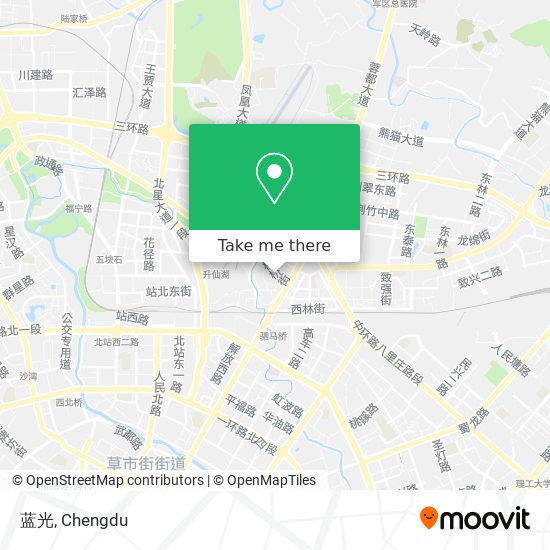蓝光 map