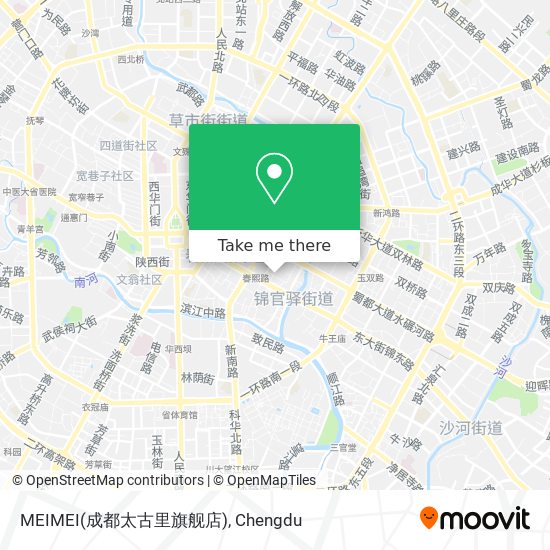 MEIMEI(成都太古里旗舰店) map