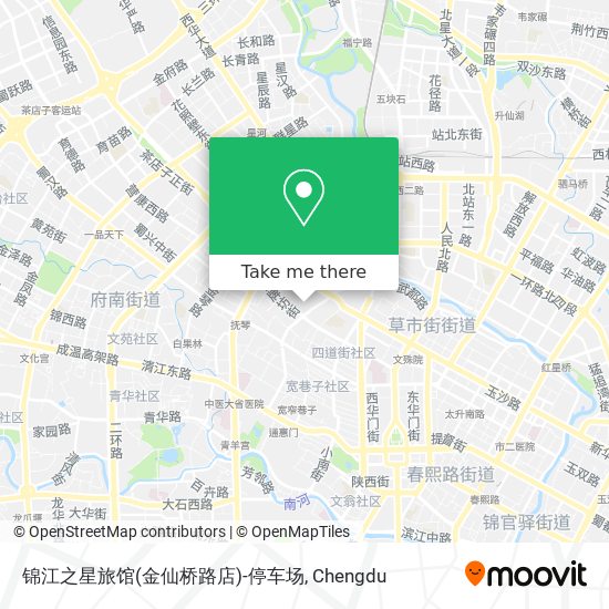 锦江之星旅馆(金仙桥路店)-停车场 map