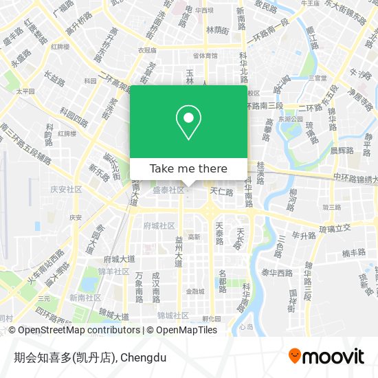 期会知喜多(凯丹店) map