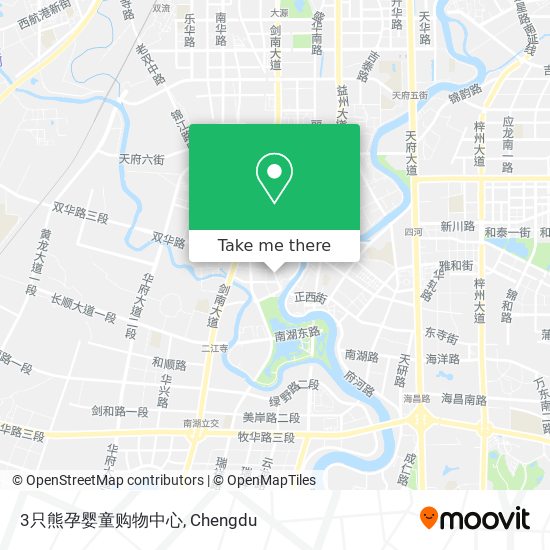 3只熊孕婴童购物中心 map