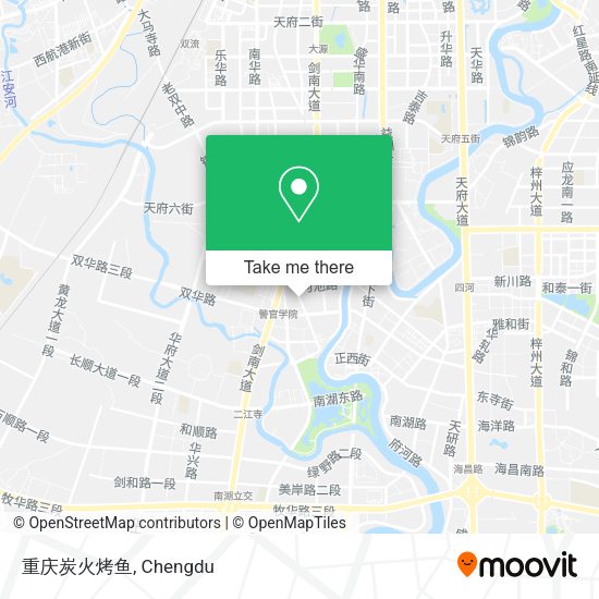 重庆炭火烤鱼 map