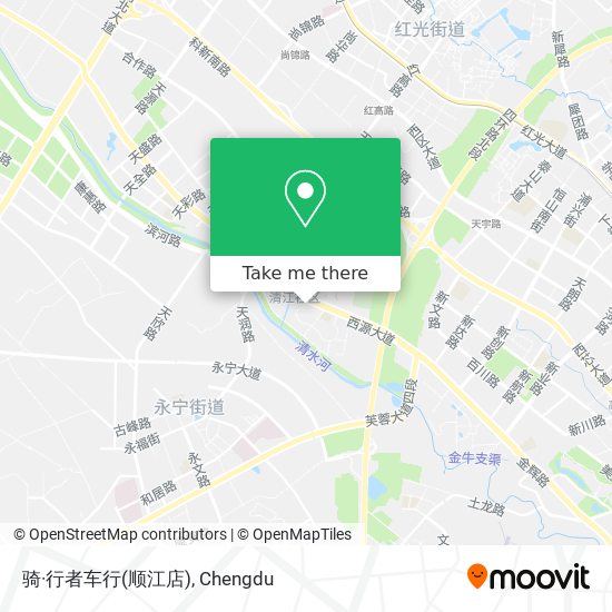 骑·行者车行(顺江店) map