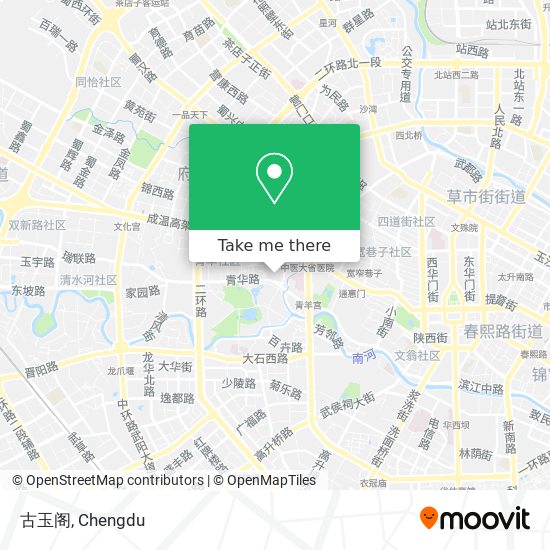 古玉阁 map