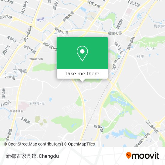 新都古家具馆 map