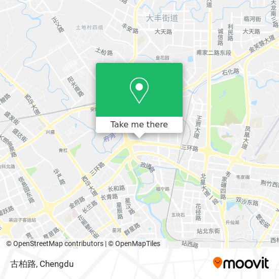古柏路 map