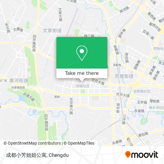 成都小芳姐姐公寓 map
