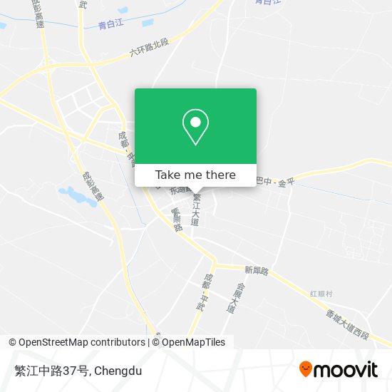 繁江中路37号 map