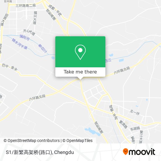 S1/新繁高架桥(路口) map