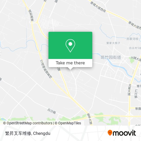 繁昇叉车维修 map