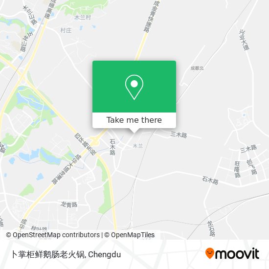 卜掌柜鲜鹅肠老火锅 map