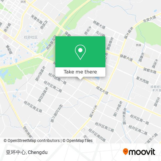 亚环中心 map