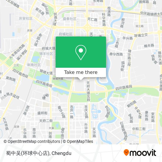 蜀中吴(环球中心店) map