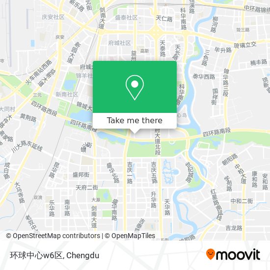 环球中心w6区 map