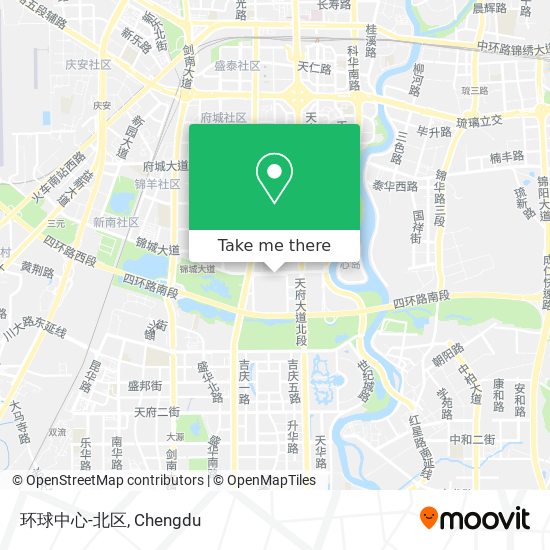 环球中心-北区 map