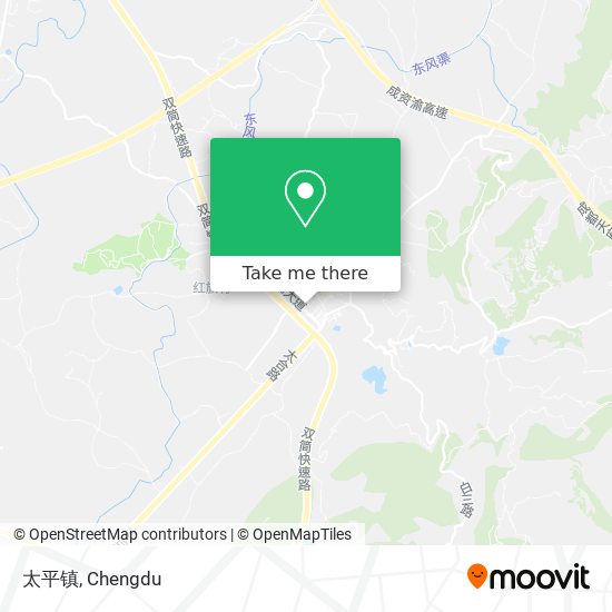 太平镇 map