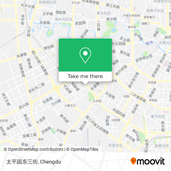 太平园东三街 map