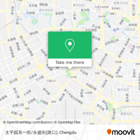 太平园东一街/永盛街(路口) map