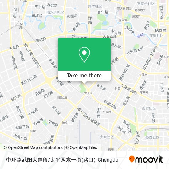 中环路武阳大道段/太平园东一街(路口) map