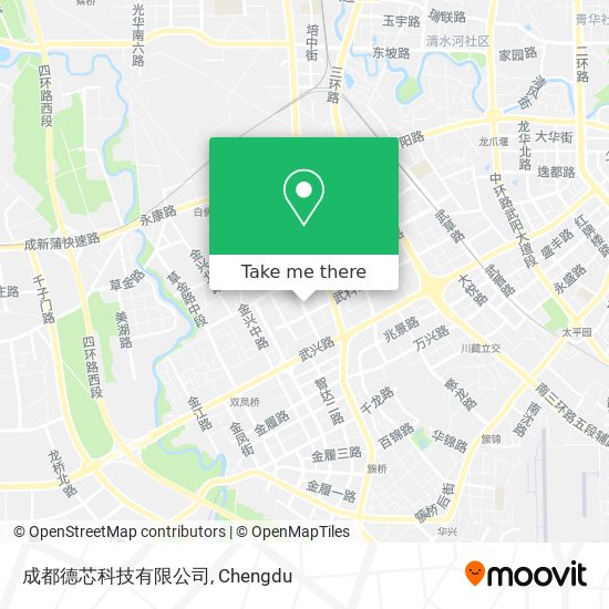 成都德芯科技有限公司 map