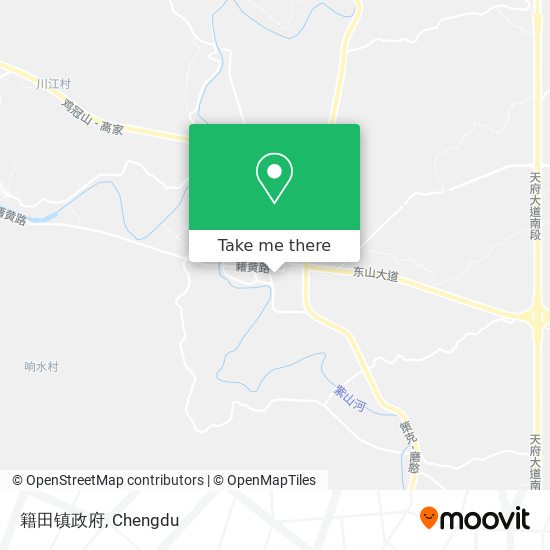 籍田镇政府 map