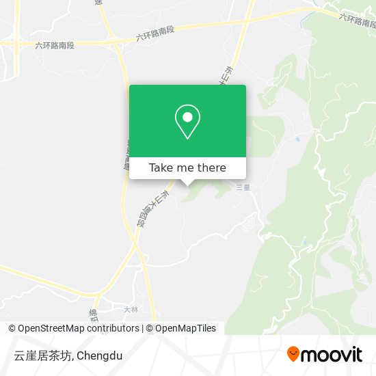 云崖居茶坊 map