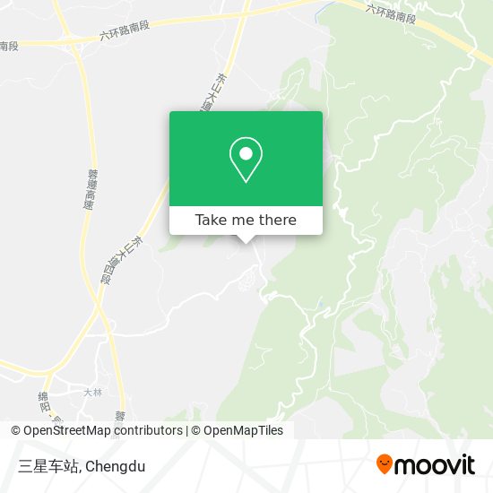 三星车站 map
