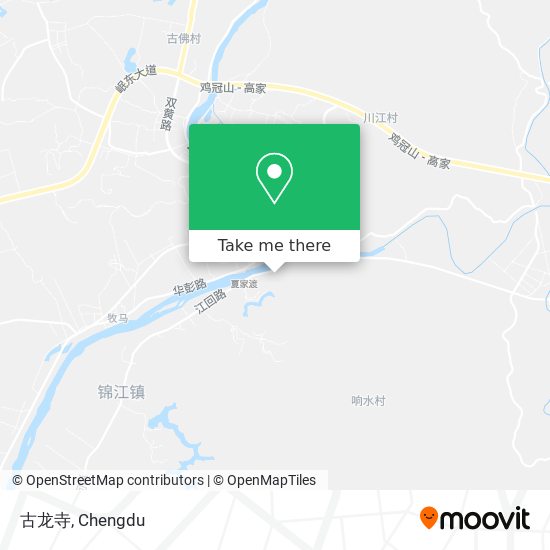 古龙寺 map
