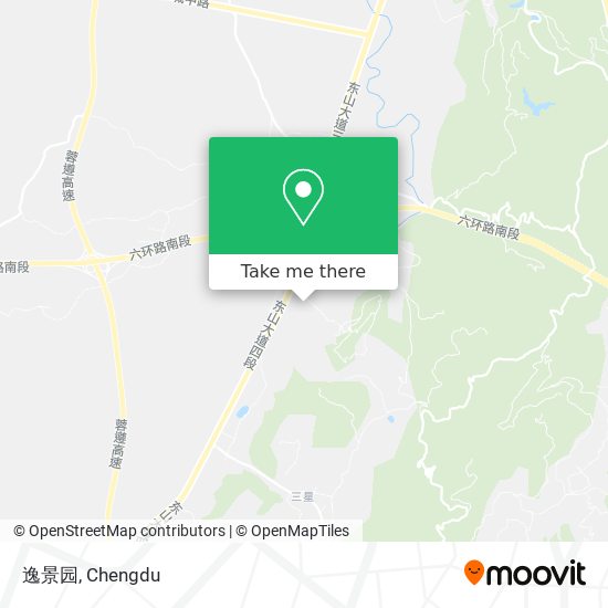 逸景园 map