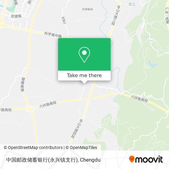 中国邮政储蓄银行(永兴镇支行) map
