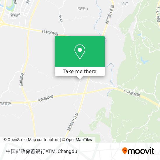 中国邮政储蓄银行ATM map