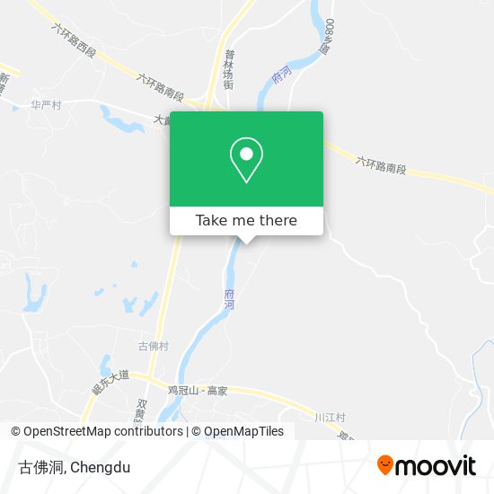 古佛洞 map