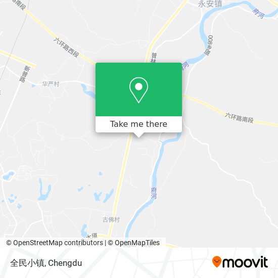 全民小镇 map